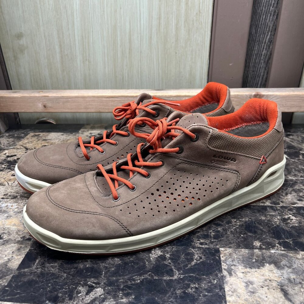 Lowa San Francisco GTX Gore Tex Waterproof Hiking Shoe Brown Men's Size 13